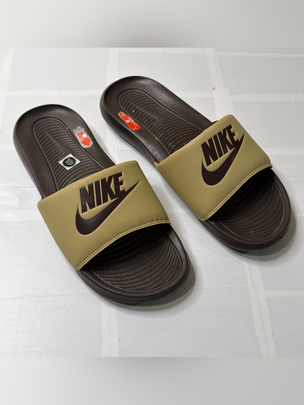 Women’s Size US 9 Nike Victori One Slides Baroque Brown US CN9675-701